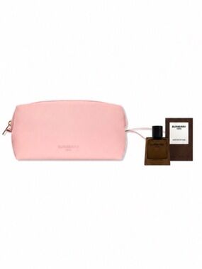 Burberry Hero Fragrance Set with Pink Cosmetic Bag